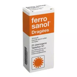 FERRO SANOL Comprimidos recubiertos, 20 uds