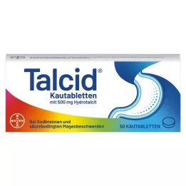 TALCID Comprimidos masticables, 50 uds