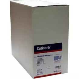 CUTISORB compresas absorbentes no estériles 20x40 cm, 50 pz