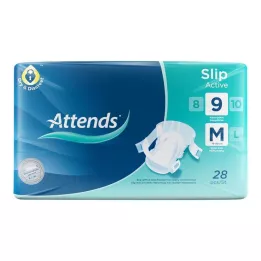 ATTENDS Slip Active 9 M, 28 piezas
