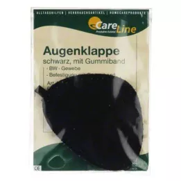 AUGENKLAPPE con banda elástica negra, 1 pieza