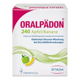 ORALPÄDON 240 Polvo de manzana y plátano, 10 uds