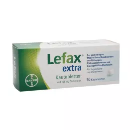 LEFAX Comprimidos extra masticables, 50 uds