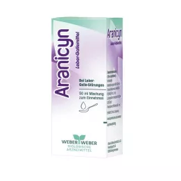 ARANICYN Mezcla de remedio para la bilis hepática, 50 ml