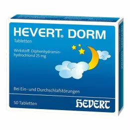 HEVERT DORM Tabletas, 50 uds