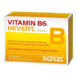 VITAMIN B6 HEVERT Tabletas, 200 uds