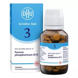 BIOCHEMIE DHU 3 Ferrum phosphoricum D 12 comprimidos, 200 uds