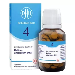 BIOCHEMIE DHU 4 Kalium chloratum D 12 tabletas, 200 uds