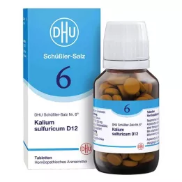 BIOCHEMIE DHU 6 Kalium sulfuricum D 12 tabletas, 200 uds