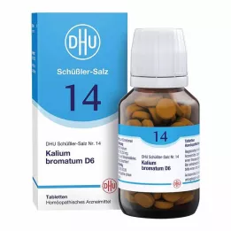 BIOCHEMIE DHU 14 Kalium bromatum D 6 tabletas, 200 uds