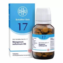 BIOCHEMIE DHU 17 Manganum sulfuricum D 6 tabletas, 200 uds