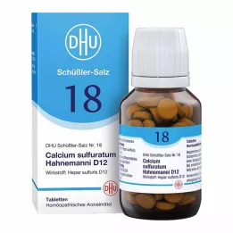 BIOCHEMIE DHU 18 calcio sulfuratum d 12 tabletas, 200 pz