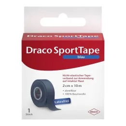 Vendaje Draco tape 10mx2cm azul, 1ud