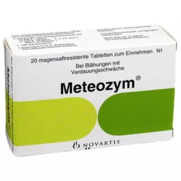 METEOZYM Tabletas recubiertas de películas, 20 pz