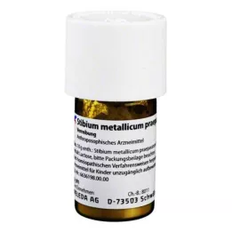 STIBIUM METALLICUM PRAEPARATUM D 20 trituración, 20 g