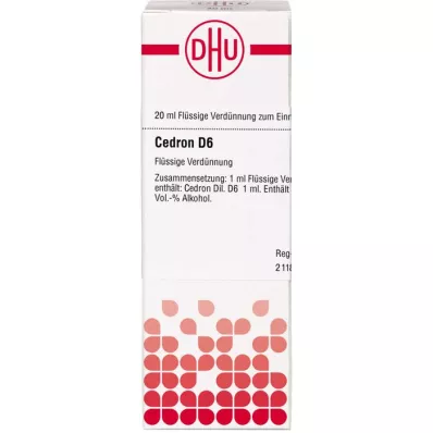 CEDRON Dilución D 6, 20 ml