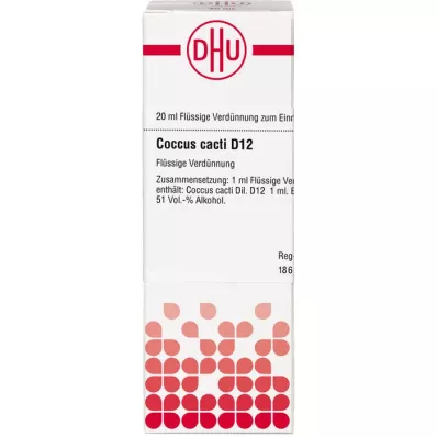 Coccus Cacti D12, 20 ml Coccus Cacti D12, 20 ml