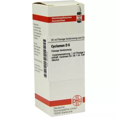 CYCLAMEN Dilución D 6, 20 ml