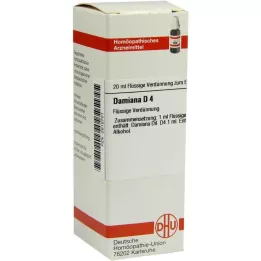 Damiana D 4 Dilución, 20 ml