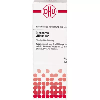 Dioscorea Villas D 2, 20 ml Dioscorea Villas D 2, 20 ml