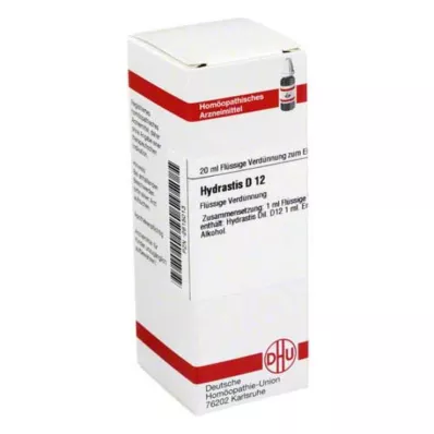 HYDRASTIS Dilución D 12, 20 ml HYDRASTIS Dilución D 12, 20 ml