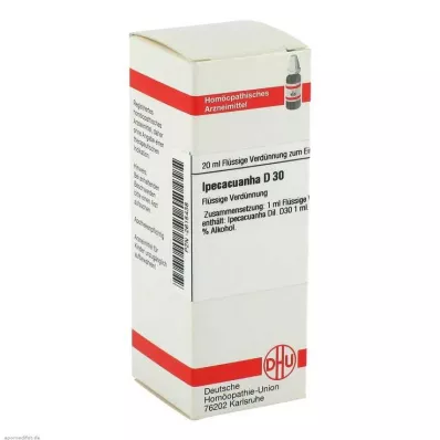 IPECACUANHA Dilución D 30, 20 ml