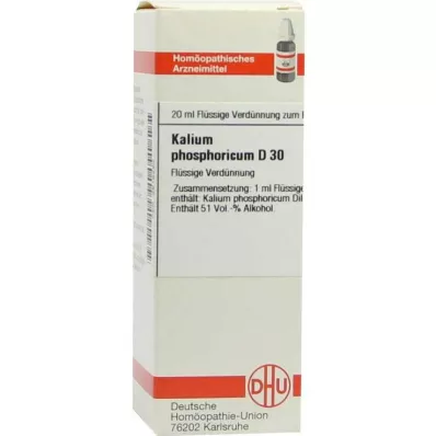 PHOS D30, 20 ml de potasio PHOS D30, 20 ml de potasio