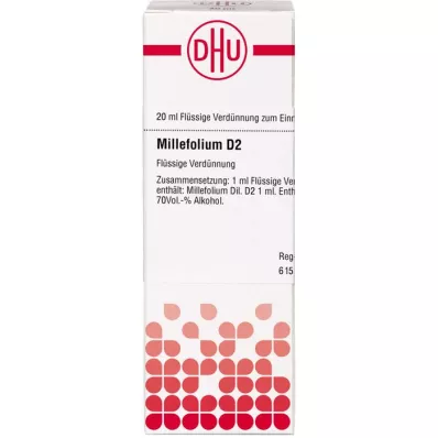 MILLEFOLIUM Dilución D 2, 20 ml