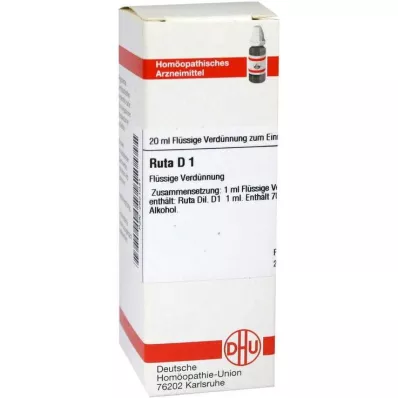 RUTA Dilución D 1, 20 ml