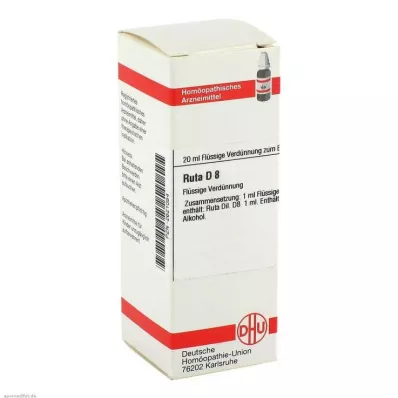 RUTA Dilución D 8, 20 ml
