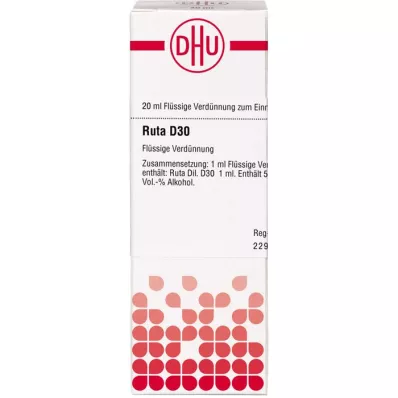 RUTA Dilución D 30, 20 ml