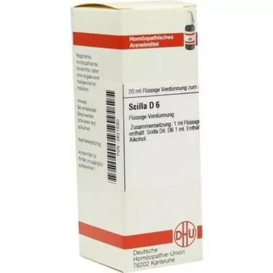 SCILLA Dilución D 6, 20 ml
