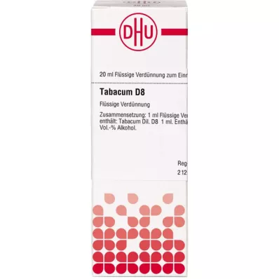 TABACUM Dilución D 8, 20 ml TABACUM Dilución D 8, 20 ml