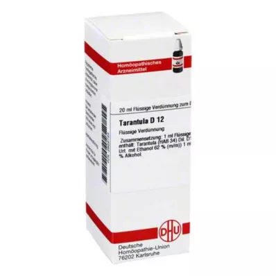 TARANTULA Dilución D 12, 20 ml TARANTULA Dilución D 12, 20 ml