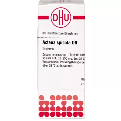 Actaea Spic D 6, 80 pz