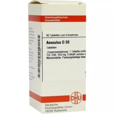 Aesculus D30, 80 pz
