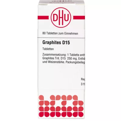 GRAPHITES D 15 tabletas, 80 pz GRAPHITES D 15 tabletas, 80 pz