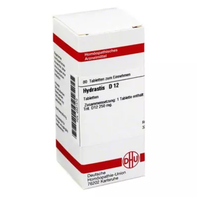 HYDRASTIS D 12 tabletas, 80 uds HYDRASTIS D 12 tabletas, 80 uds