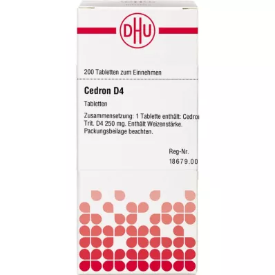 CEDRON D 4, 200 pz