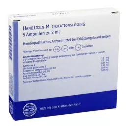 HANOTOXIN M Solución de inyección, 5x2 ml