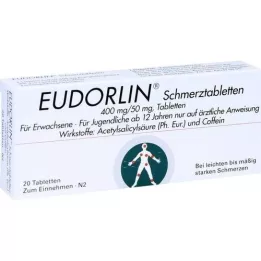 EUDORLIN analgésicos, 20 pz