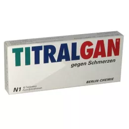 TITRALGAN Pastillas analgésicas, 10 uds