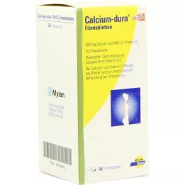 CALCIUM DURA Comprimidos recubiertos con película de vitamina D3, 50 uds