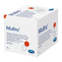 MULLRO Gasa 10 cmx5 m enrollada, 1 ud
