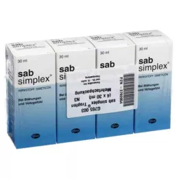 SAB Suspensión oral simple, 4x30 ml