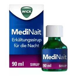 WICK Jarabe para el resfriado MediNait, 90 ml