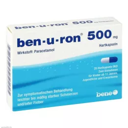 BEN-U-RON Cápsulas de 500 mg, 20 uds