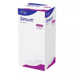 ZETUVIT Compresas absorbentes estériles 10x20 cm, 25 uds