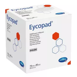 EYCOPAD Compresas oftálmicas estériles 70x85 mm, 25 uds