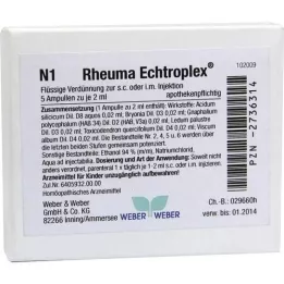 RHEUMA ECHTROPLEX Solución de inyección, 5x2 ml